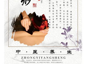 2017年簡約中國風(fēng)中醫(yī)養(yǎng)生宣傳掛圖 弘揚(yáng)傳統(tǒng)智慧，守護(hù)健康生活